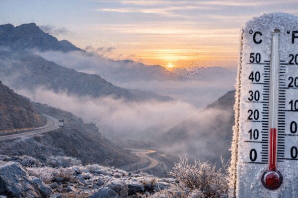 Ice in the desert? UAE records its lowest temperature of the season at 0.2°C | World News