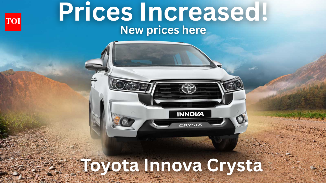 Toyota Innova Crysta gets expensive: Check new prices here