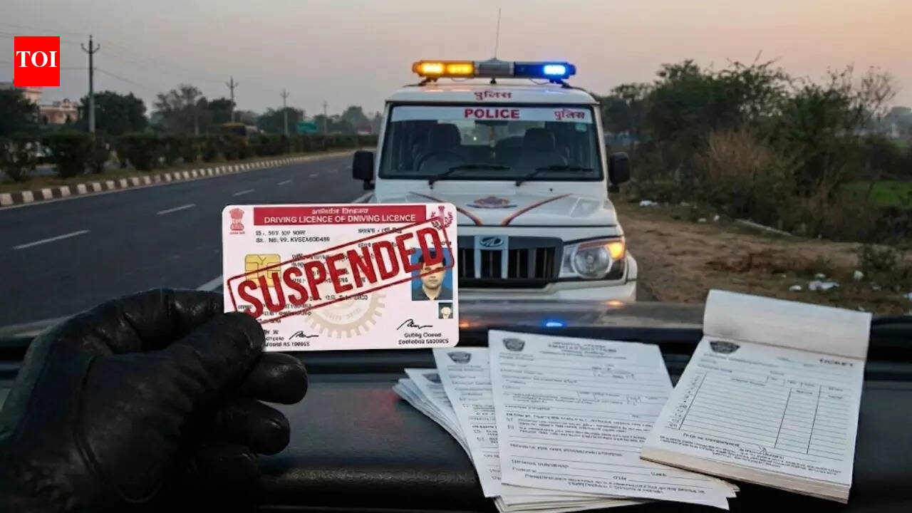 Five violations in a year? Your driving license may be suspended: Details