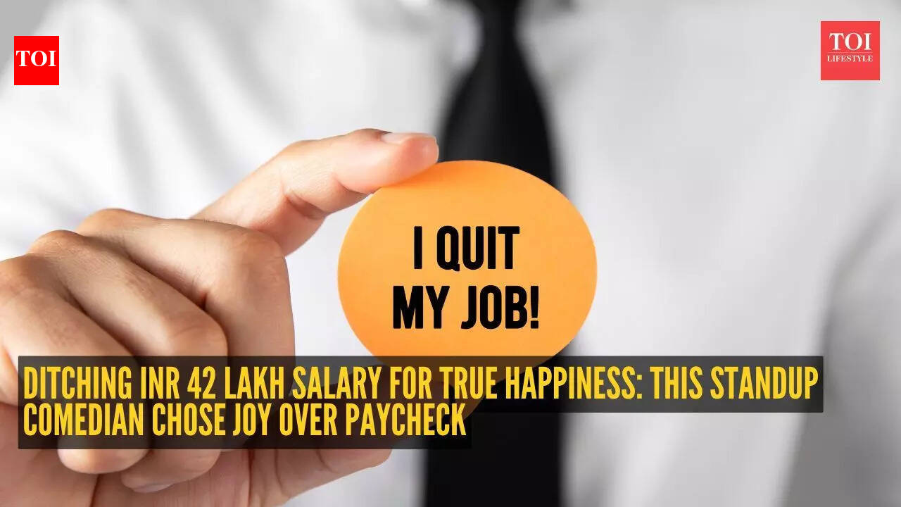 Ditching INR 42 lakh salary for true happiness: THIS standup comedian chose joy over paycheck