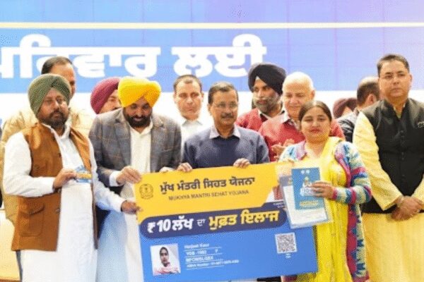 Punjab: Kejriwal, Mann roll out ‘Mukh Mantri Sehat Yojna’; free cashless treatment up to Rs 10 lakh | India News