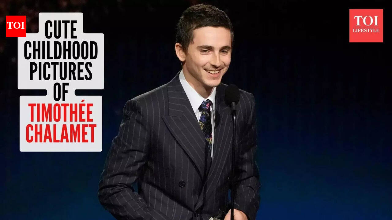 Timothée Chalamet’s adorable childhood photos reveal the early days of the Oscar nominee