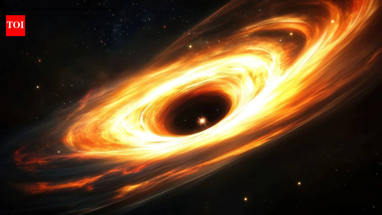 This black hole jet is draining matter from its galaxy