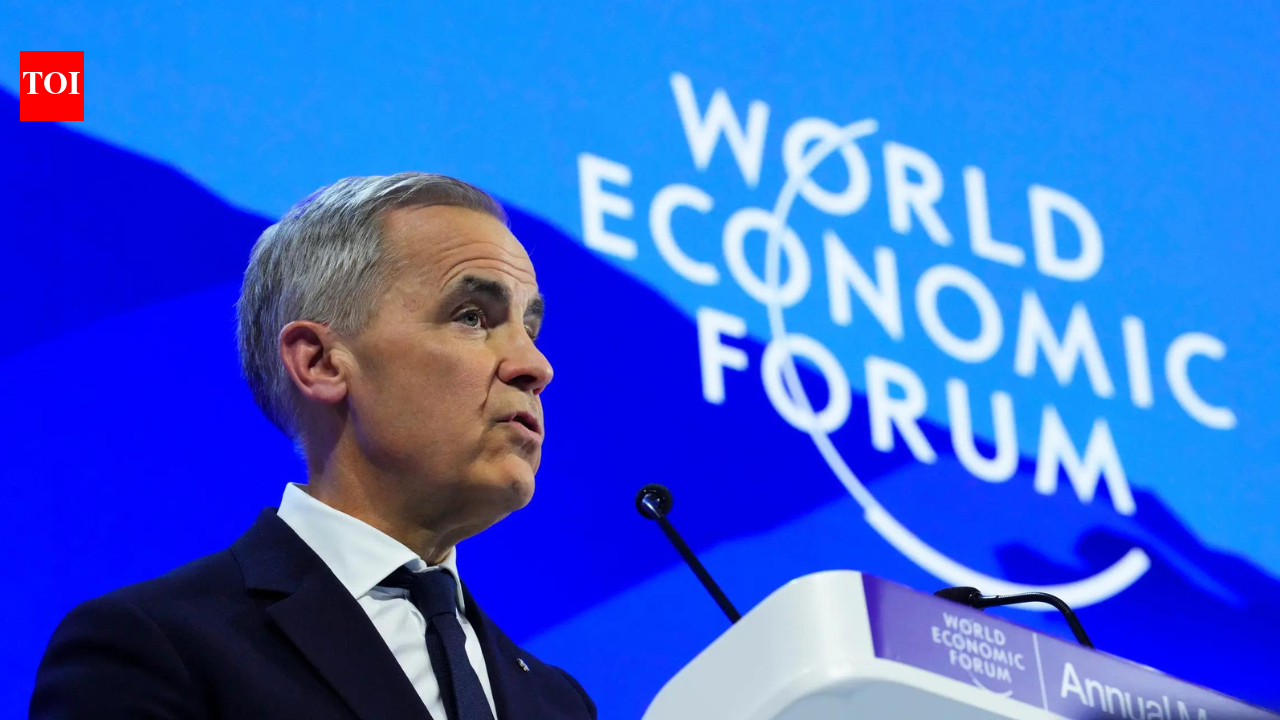 ‘Canada thrives because…’: Mark Carney’s reply to President Trump’s Davos dig