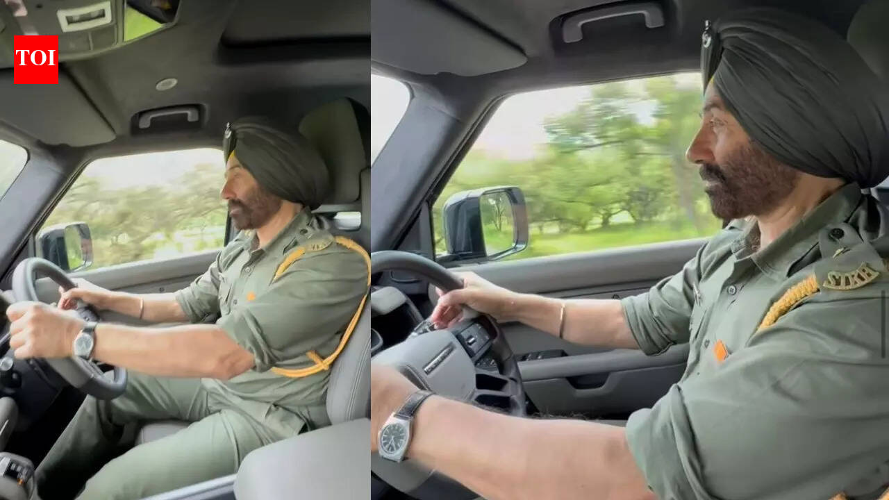 Sunny Deol criticised for seatbelt violation while driving Land Rover Defender: Watch