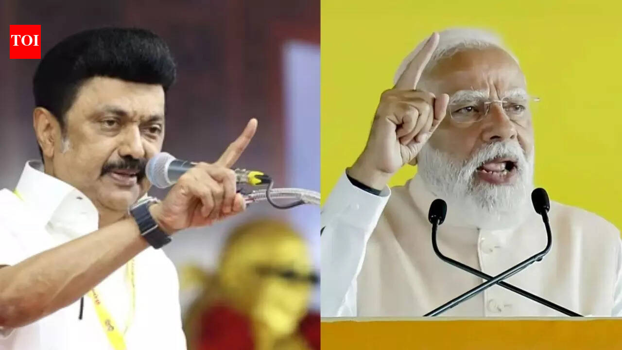 ‘Won’t bow to Delhi’s arrogance’: Stalin rejects Modi’s ‘double engine in Tamil Nadu’ pitch — who said what | India News