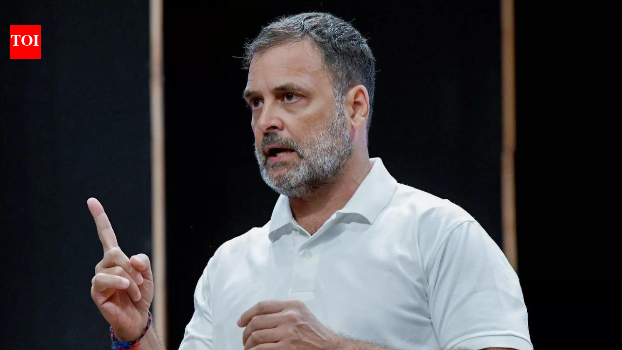 ‘Dead economy’ jab returns: Rahul Gandhi flags 50% US tariffs on textiles; holds PM Modi accountable | India News