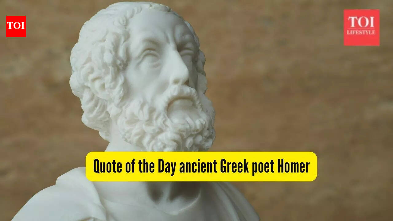 Quote of the day by Homer: “There is nothing more admirable than when two people who see eye to eye, keep house as man and wife confounding…….”