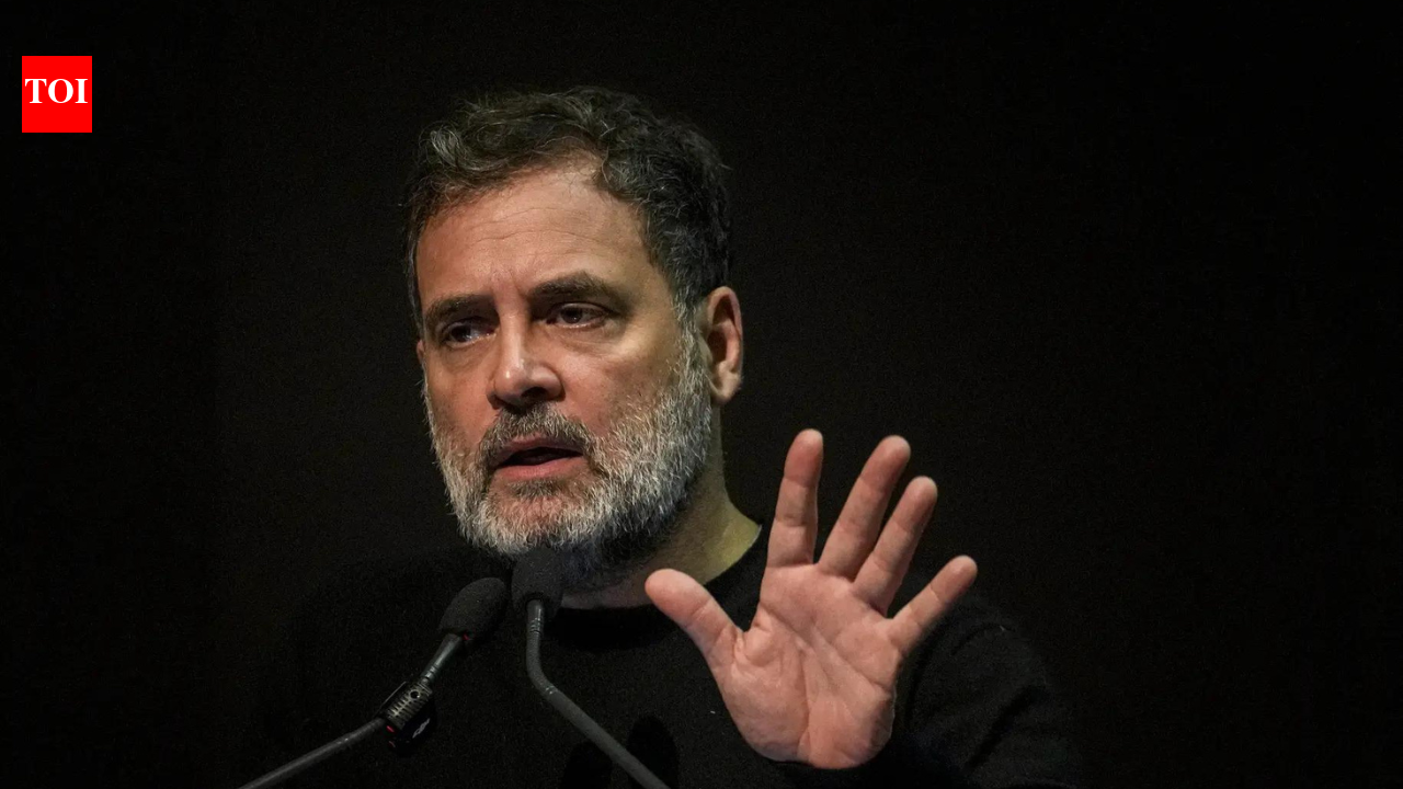 Get favourable trade deal with US: Rahul to PM | India News