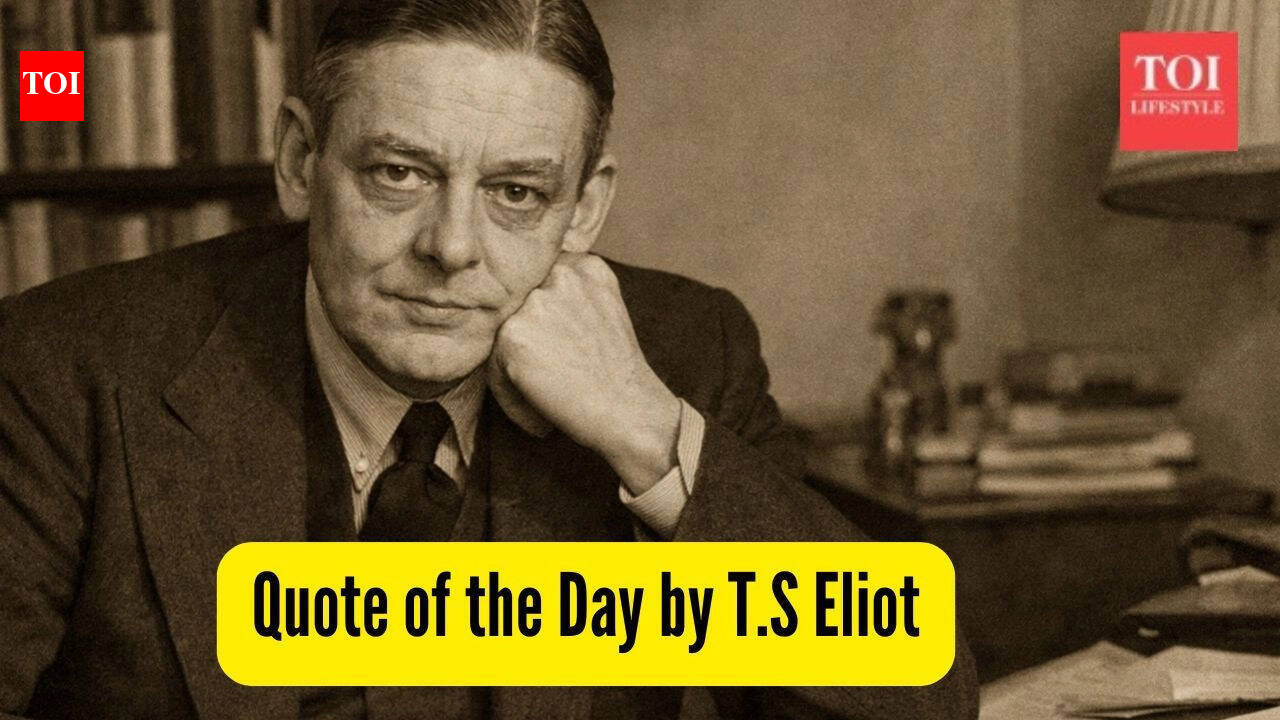 Quote of the Day by T.S. Eliot, “We die to each other daily. What we know of other people is only our memory of…..stranger” |