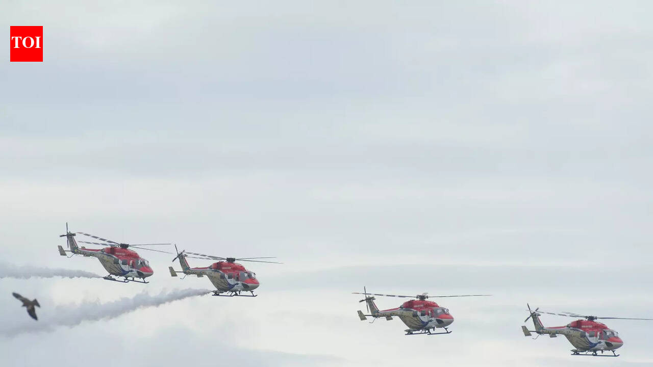 IAF’s Sarang helicopter team to perform at Singapore airshow | India News