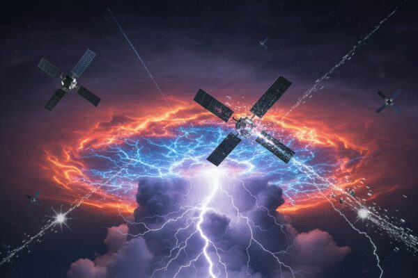 Lightning too can affect your GPS accuracy, satellite signals
