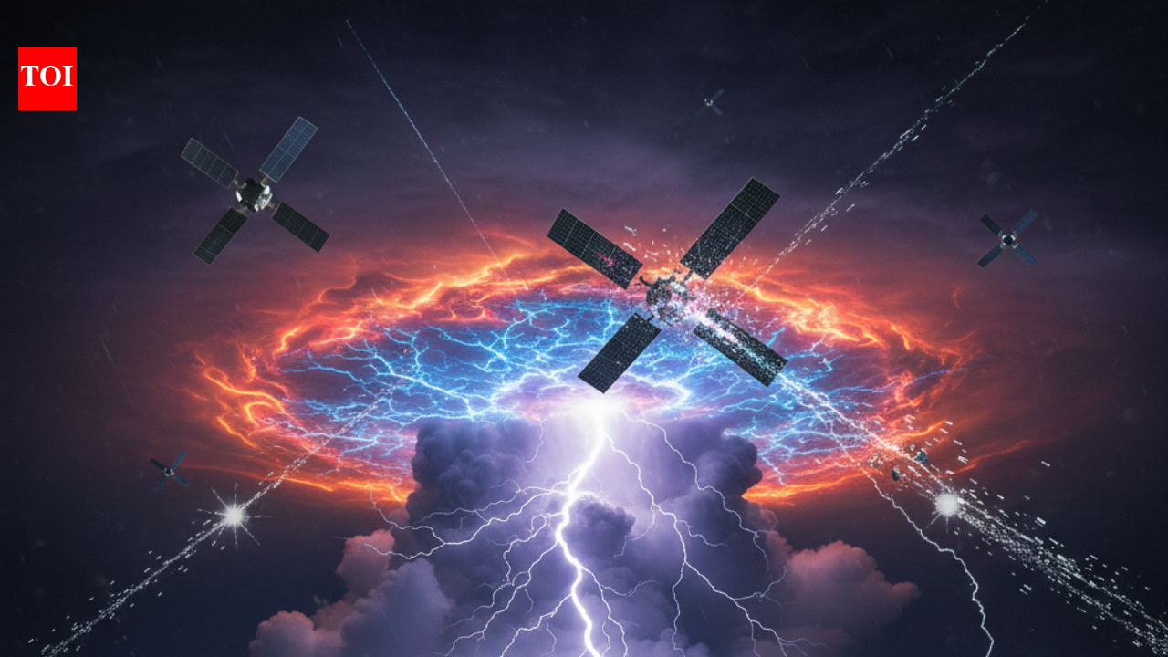 Lightning too can affect your GPS accuracy, satellite signals
