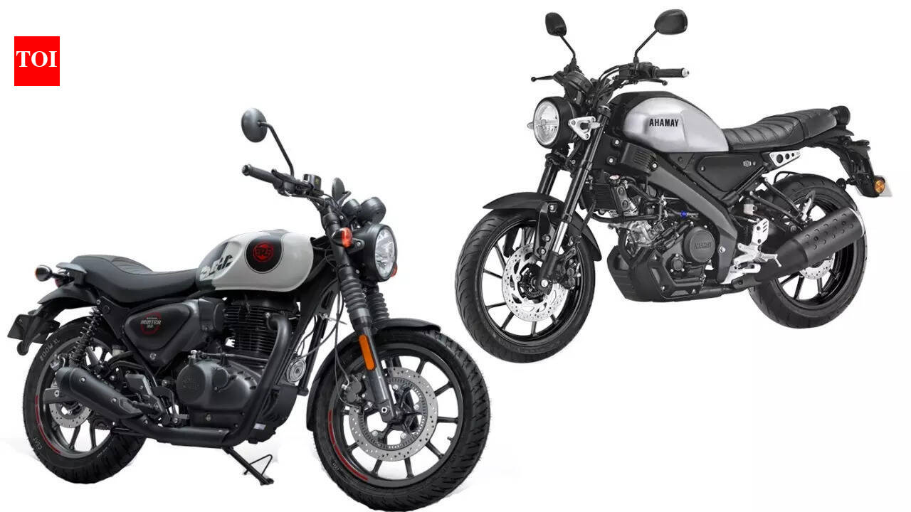 Royal Enfield Hunter 350 vs Yamaha XSR 155: Pricing, specs compared