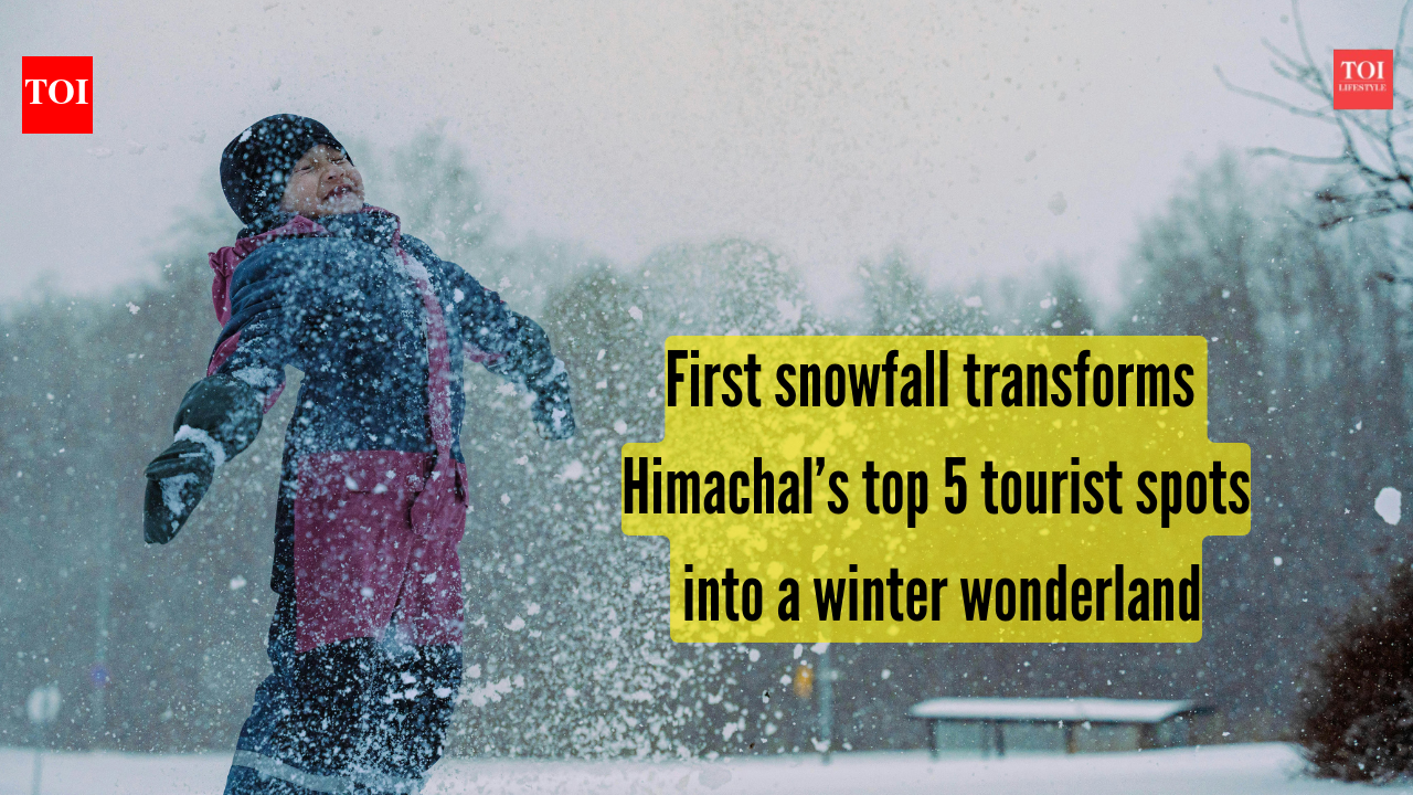 Season’s first heavy snowfall turns these 5 popular destinations in Himachal Pradesh into a winter wonderland