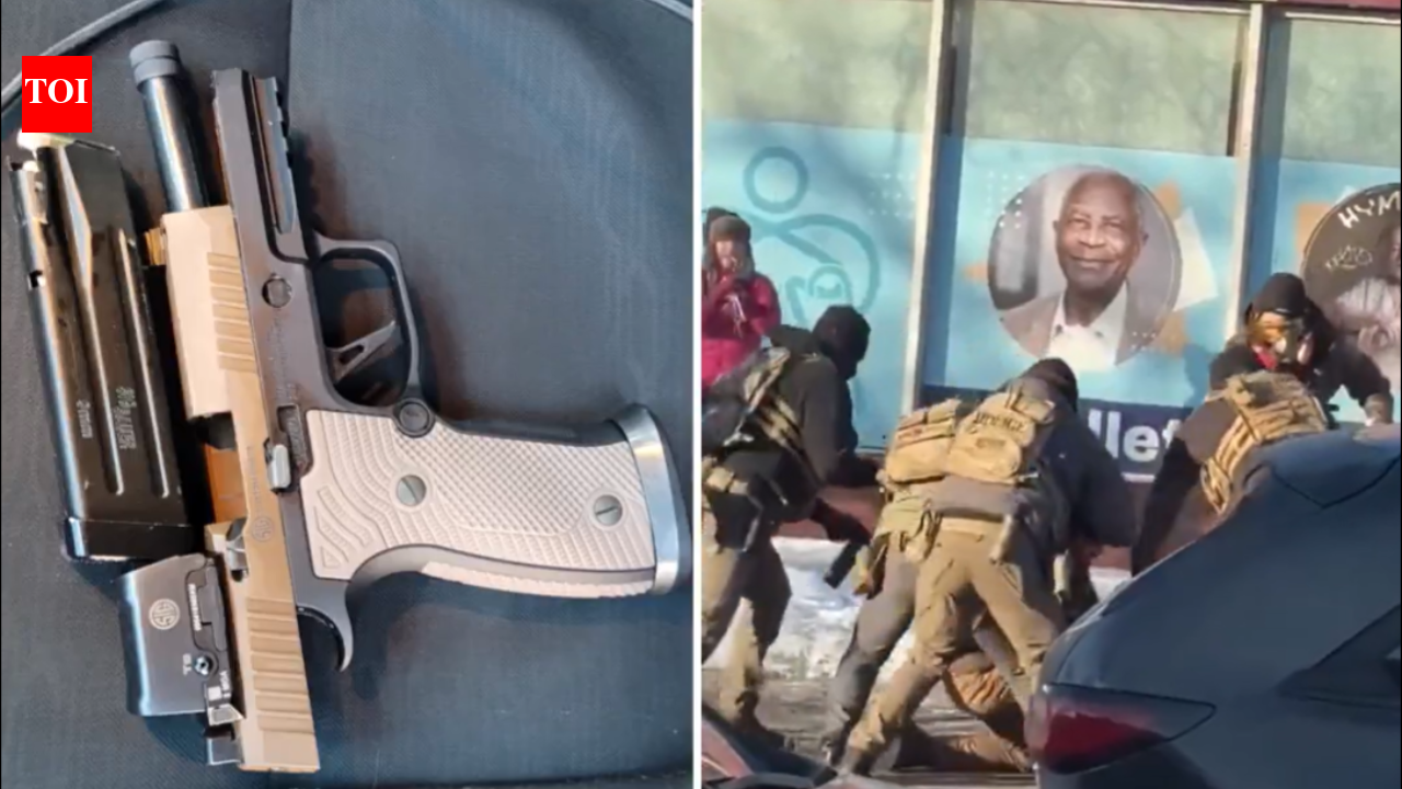 ‘Armed with gun, two magazines’: DHS reacts to ICE agents shooting Minneapolis man in viral video