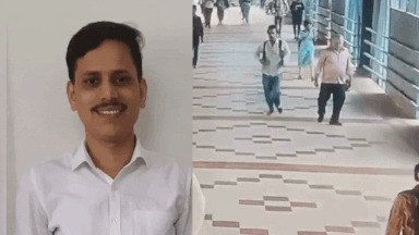 Murder in Mumbai local: CCTV footage shows killer fleeing station after stabbing college teacher to death | Mumbai News