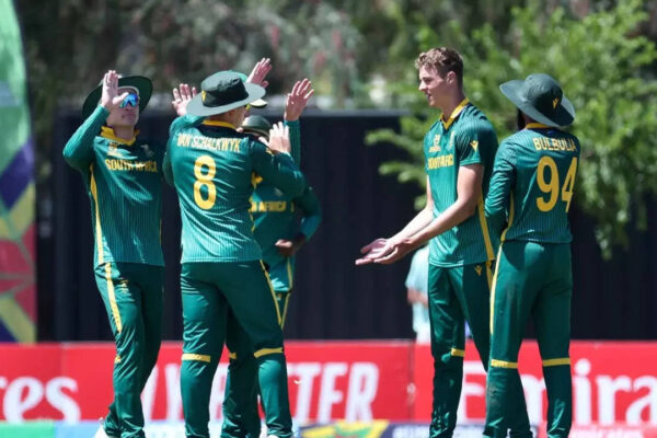 South Africa Under-19 48/4 in 13.0 Overs