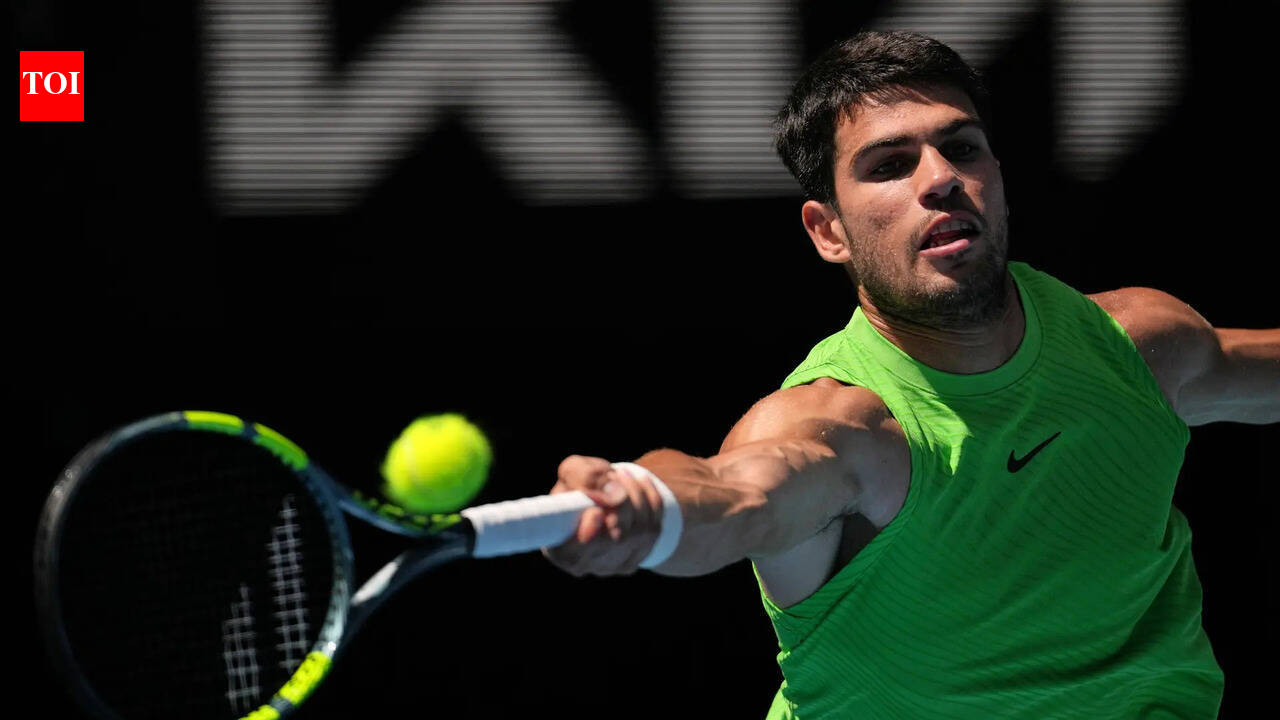 Carlos Alcaraz’s serve comes of age as he eyes maiden Australian Open title | Tennis News