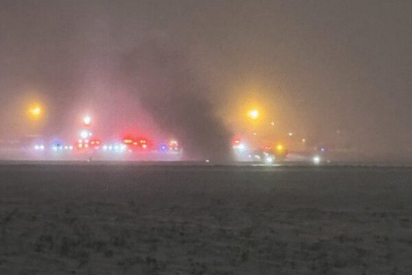 Winter storm in US: Private jet carrying 8 passengers crashes during takeoff at Maine airport