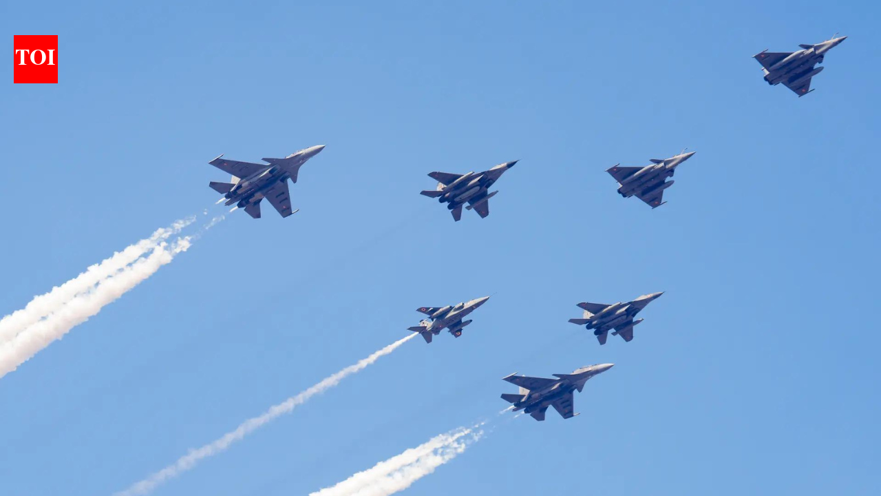 Watch: Videos show glimpses from Republic Day Parade flypast — seen from IAF’s perspective | India News