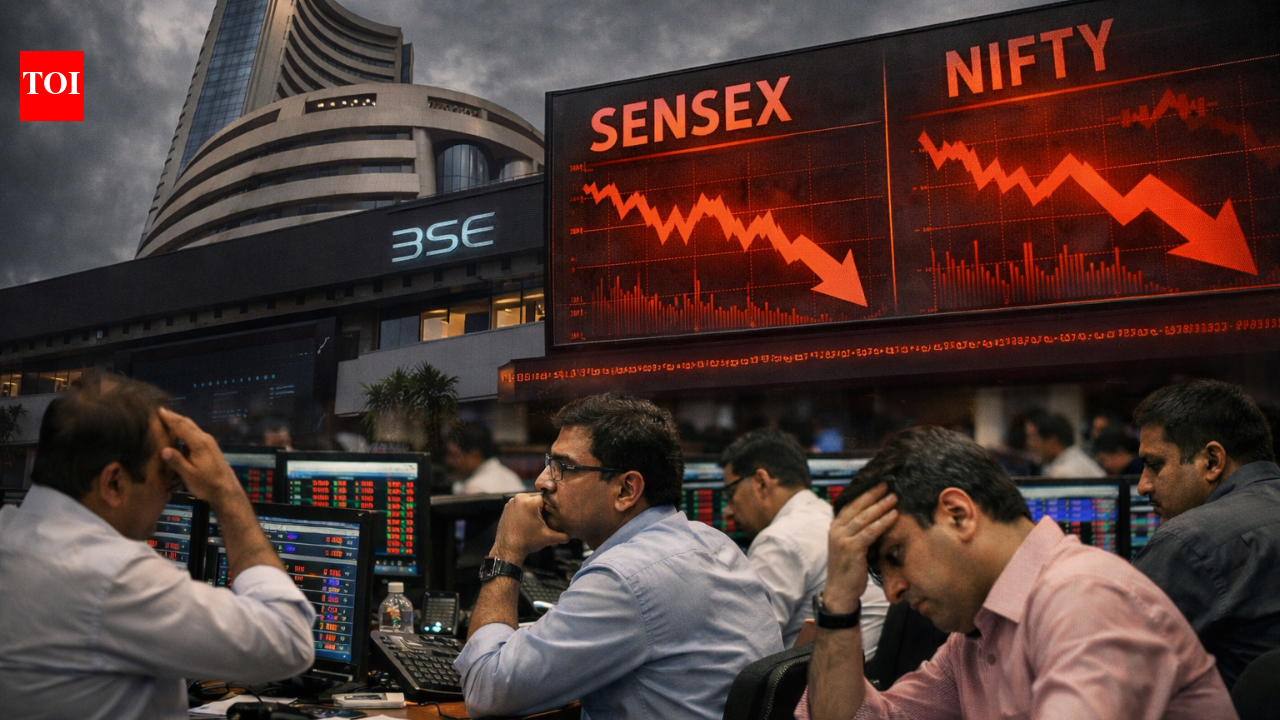Sensex, Nifty slide over 4% in January amid FPI sell-off, rupee weakness and global risks