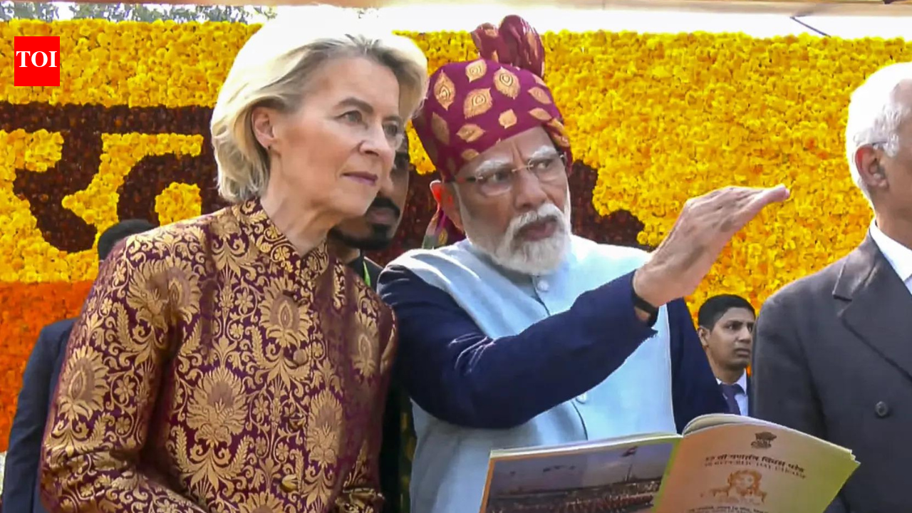 ‘We all benefit’: EU chief says ‘successful India makes world more stable’, after attending Republic Day parade | India News
