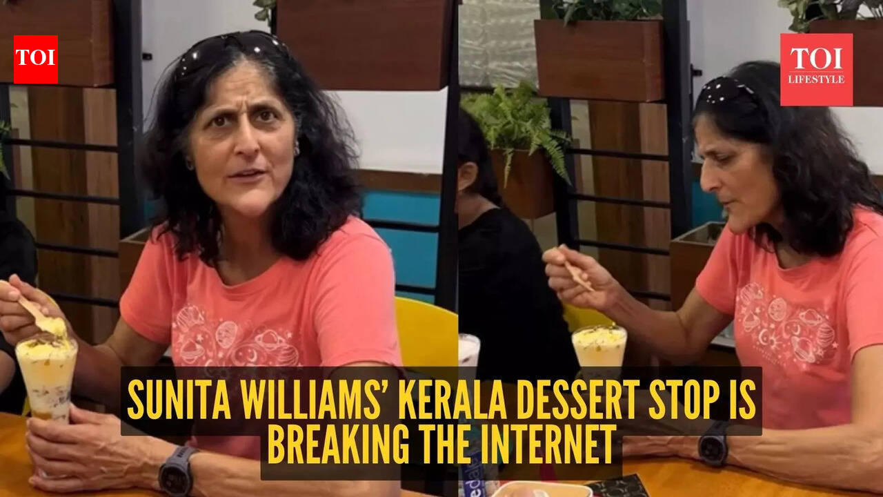 ‘Reserve that table forever’: Sunita Williams’ Falooda break in Kerala goes viral
