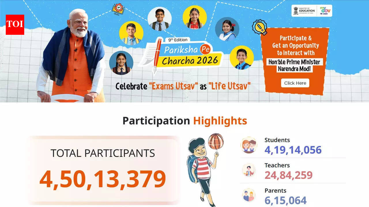 Pariksha Pe Charcha 2026 goes pan-India, as PM Modi engages 6.76 crore students in a nationwide dialogue