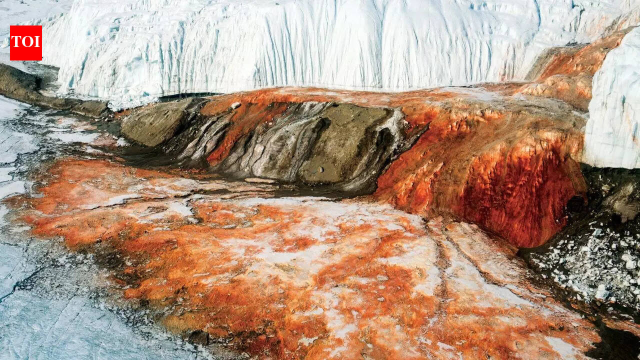 ‘Bleeding waterfalls of Antarctica’: Inside the mysterious crimson ‘blood falls’ that hide millions of years of frozen secrets