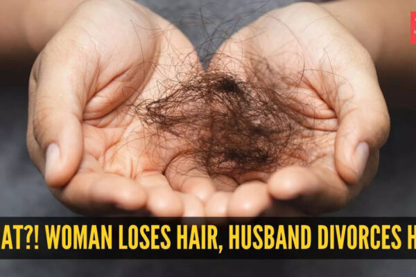 Bizarre! Husband divorces wife after she loses hair