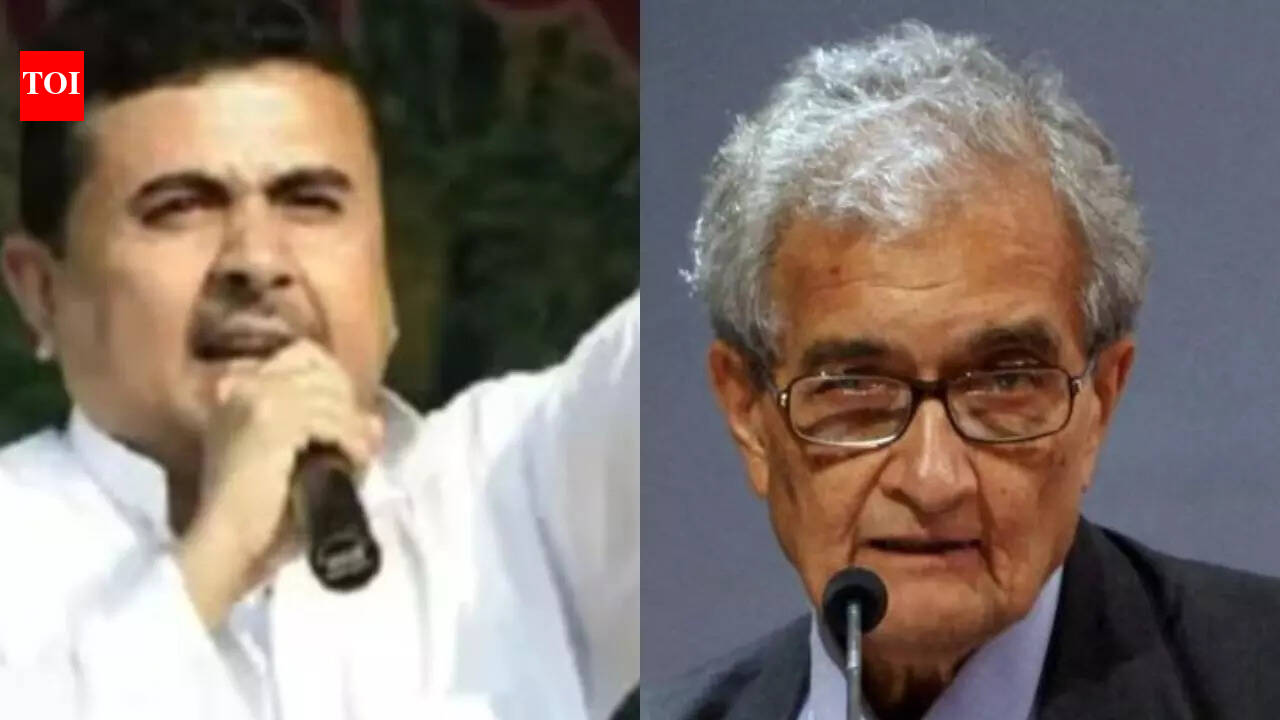 Suvendu questions Amartya Sen’s contribution to Bengal, stirs row | Kolkata News