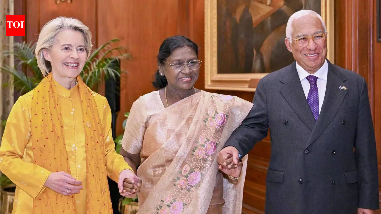 ‘Never been stronger’: Ursula von der Leyen hails Europe–India ties at presidential banquet | India News