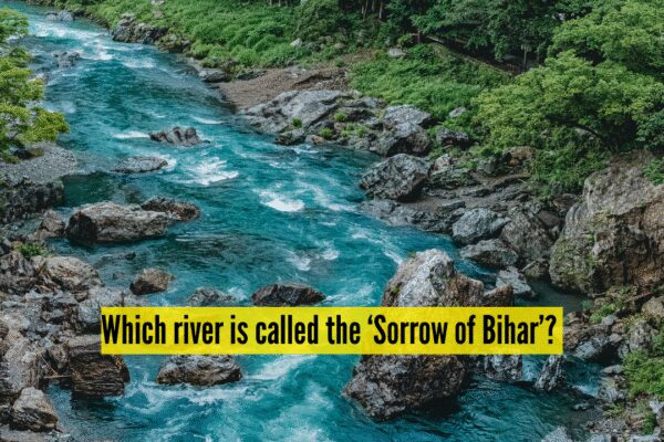 Which river is called the Sorrow of Bihar?