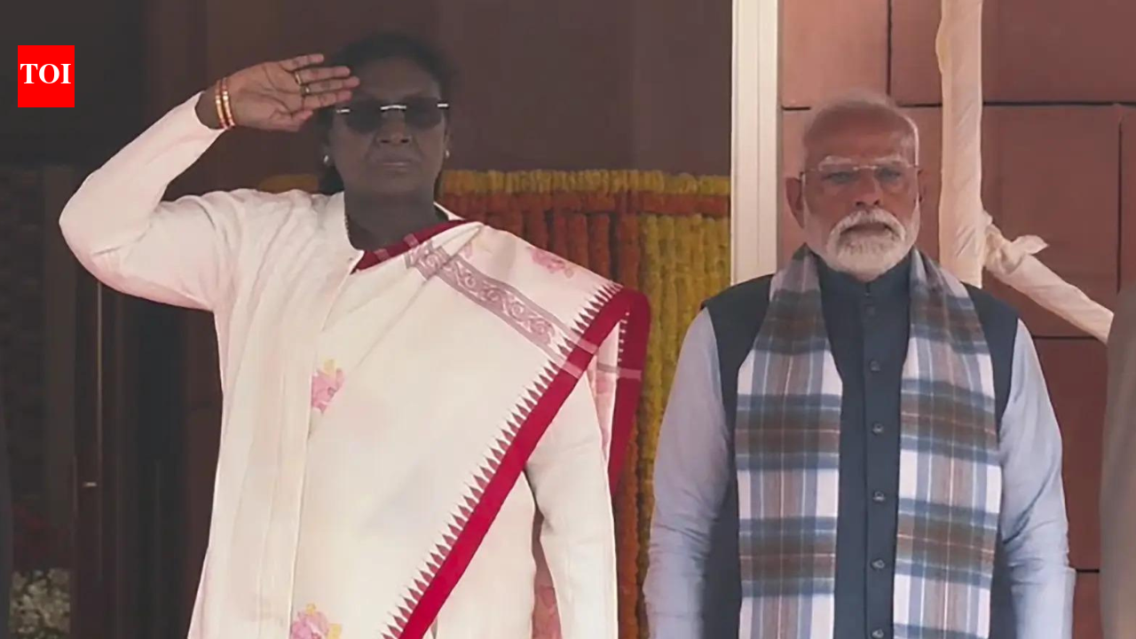 ‘Delighted to address Parliament’: President Murmu sets tone for Budget Session; stresses social justice, security & Viksit Bharat | India News