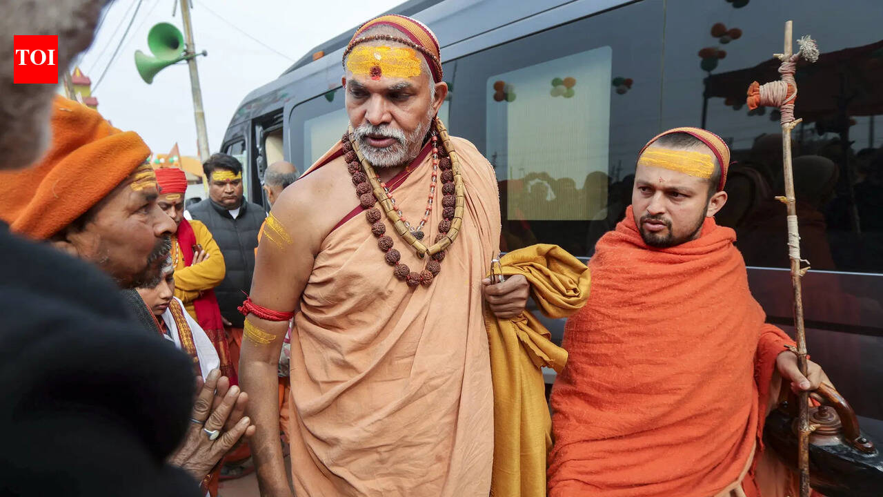 ‘Leaving with heavy heart’: Swami Avimuktshwaranad ends sit-in protest at Magh Mela; Akhilesh says BJP ‘blinded by power’ | India News