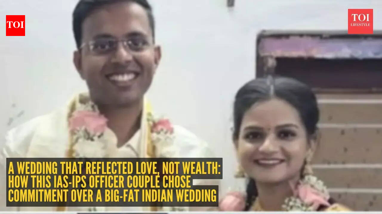 A simple “Yes, I do”: IAS and IPS officers’ in Telangana ditch lavish ceremonies, choose a minimalistic wedding instead– Here’s their story