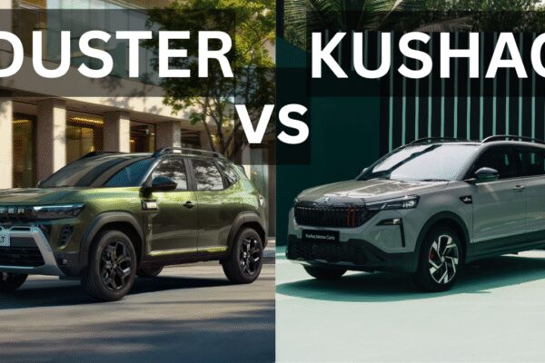 Renault Duster vs Skoda Kushaq facelift: Features, specs, dimensions compared