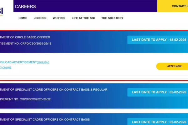 SBI Bank CBO Recruitment 2026 notification released for 2050 posts, apply from tomorrow at sbi.bank.in; direct link