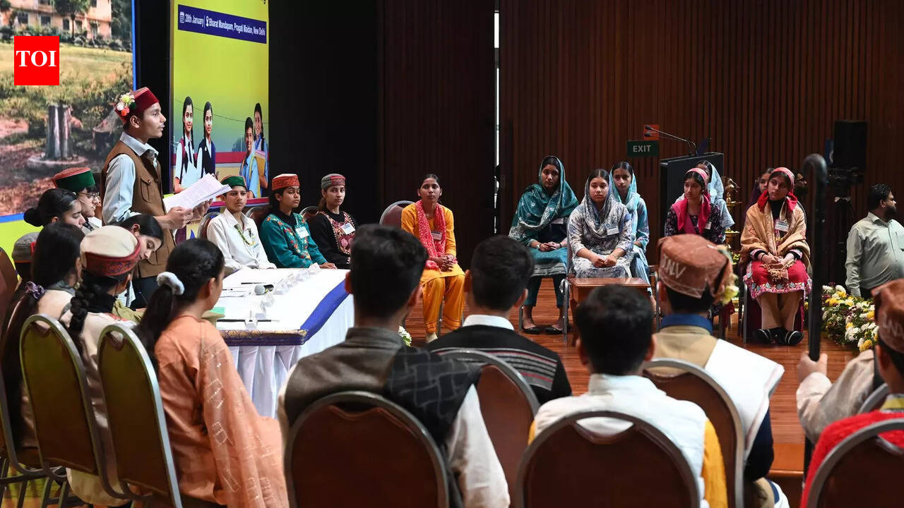 Students turn ‘Sarpanch’ at model gram sabhas to show how youth can shape the future of rural India | India News