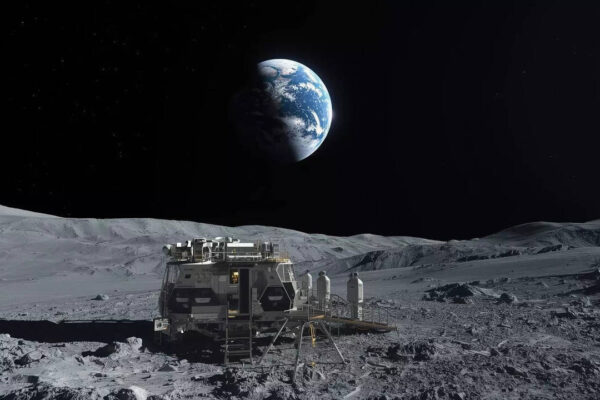 Earth may be observed from the moon instead of orbital satellites in the future