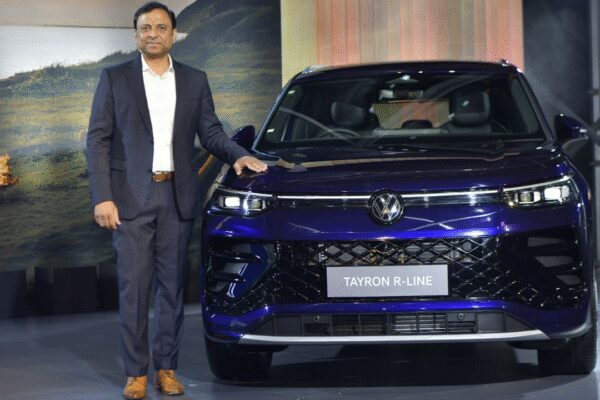 Volkswagen Tayron R-line unveiled in India: Design, features & specs