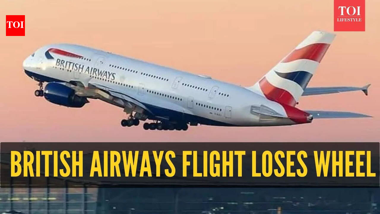 Watch: Wheel falls off British Airways flight from LA, video goes viral as plane completes 5,000 miles to land safely in London