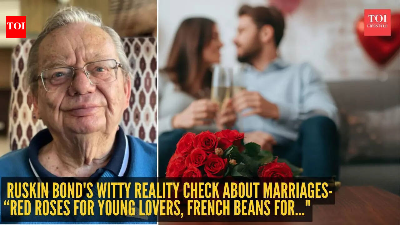 Relationship tip of the day: Ruskin Bond’s witty reality check about marriages- “Red roses for young lovers, French beans for…”