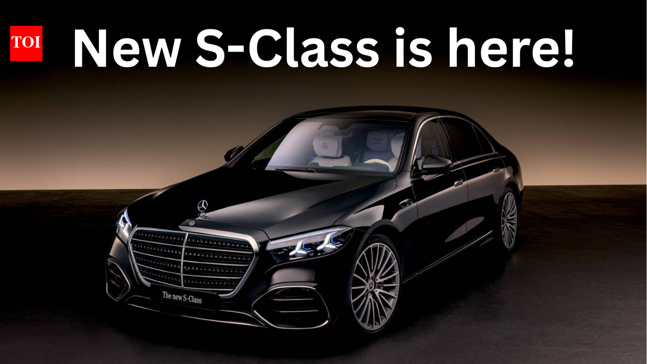 2026 Mercedes-Benz S-Class luxury sedan revealed: Seven screens, V8 and more! |