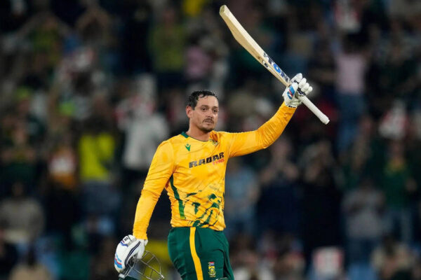 Quinton de Kock rewrites history with record-breaking century, breaks multiple records | Tennis News