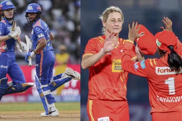 MI vs GG, WPL Live Score: Mumbai Indians face Gujarat Giants in a must-win playoff encounter
