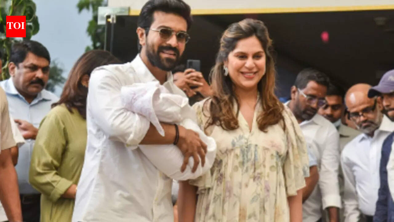 Ram Charan–Upasana to welcome their twin babies on THIS date; ‘Peddi’ actor to take break from movie work for his wife |