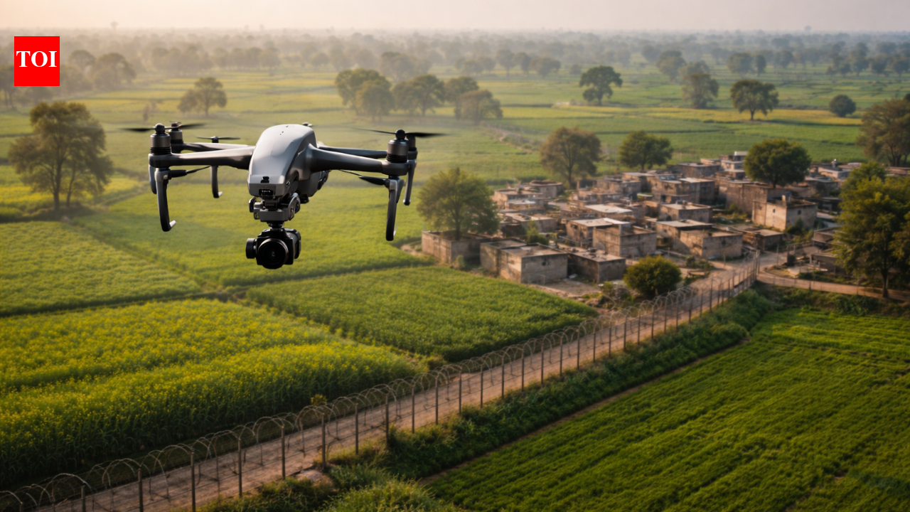 J&K: Suspected Pakistan drone enters Indian airspace in Samba | India News
