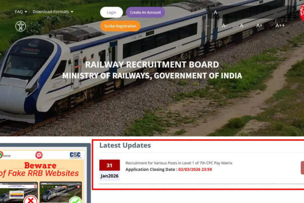 RRB Group D Recruitment 2026: CEN 9/2025 notification released for 21997 posts, apply here